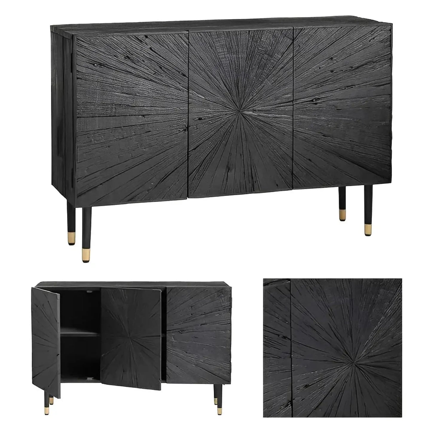 Stonehaven Three-door Sideboard, Buffet, or Credenza | 47 x 15 x 32 (in)