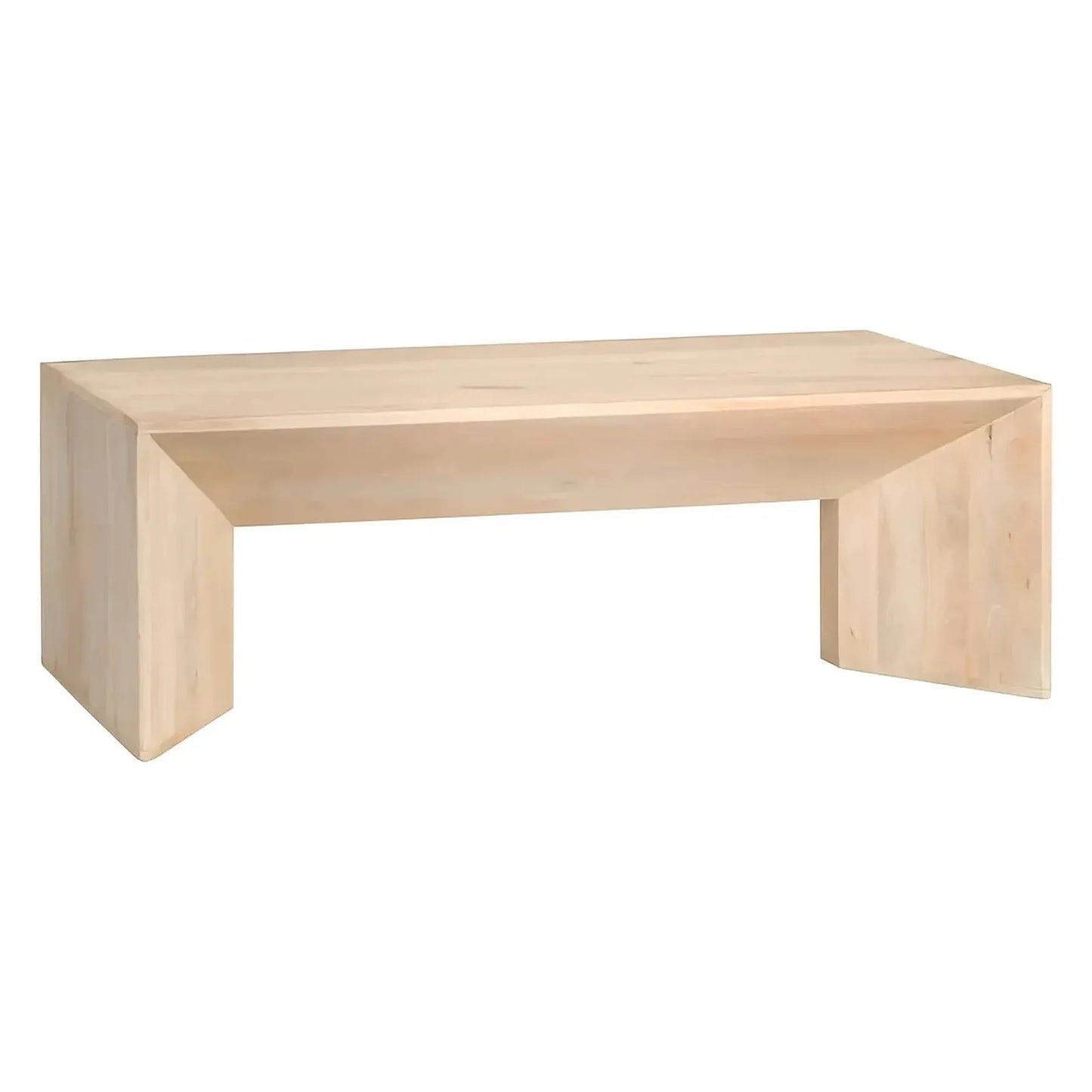 Whitmoore Minimalist Block Cocktail or Coffee Table