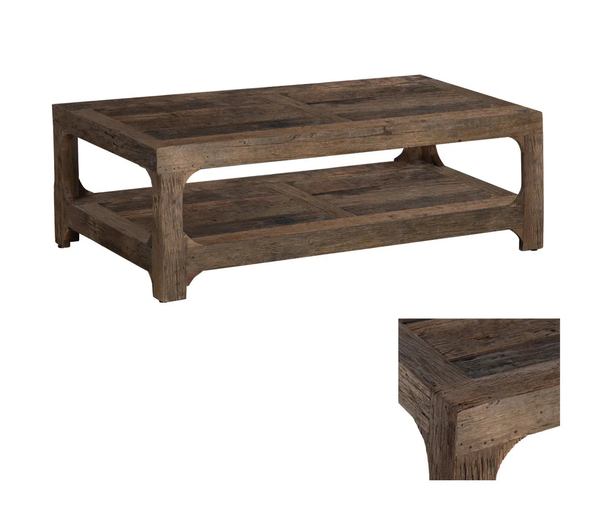 Ashtyn Reclaimed Wood Cocktail or Coffee Table