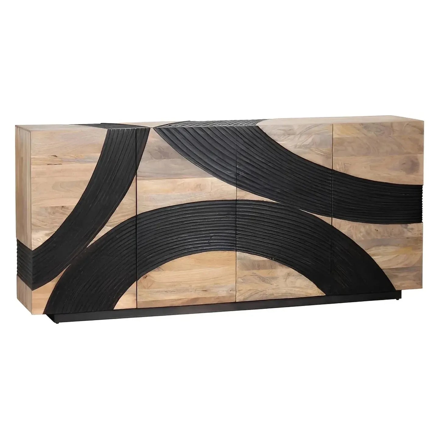 Parkhurst Four-door Sideboard, Buffet, or Credenza | 80 x 16 x 36 (in)