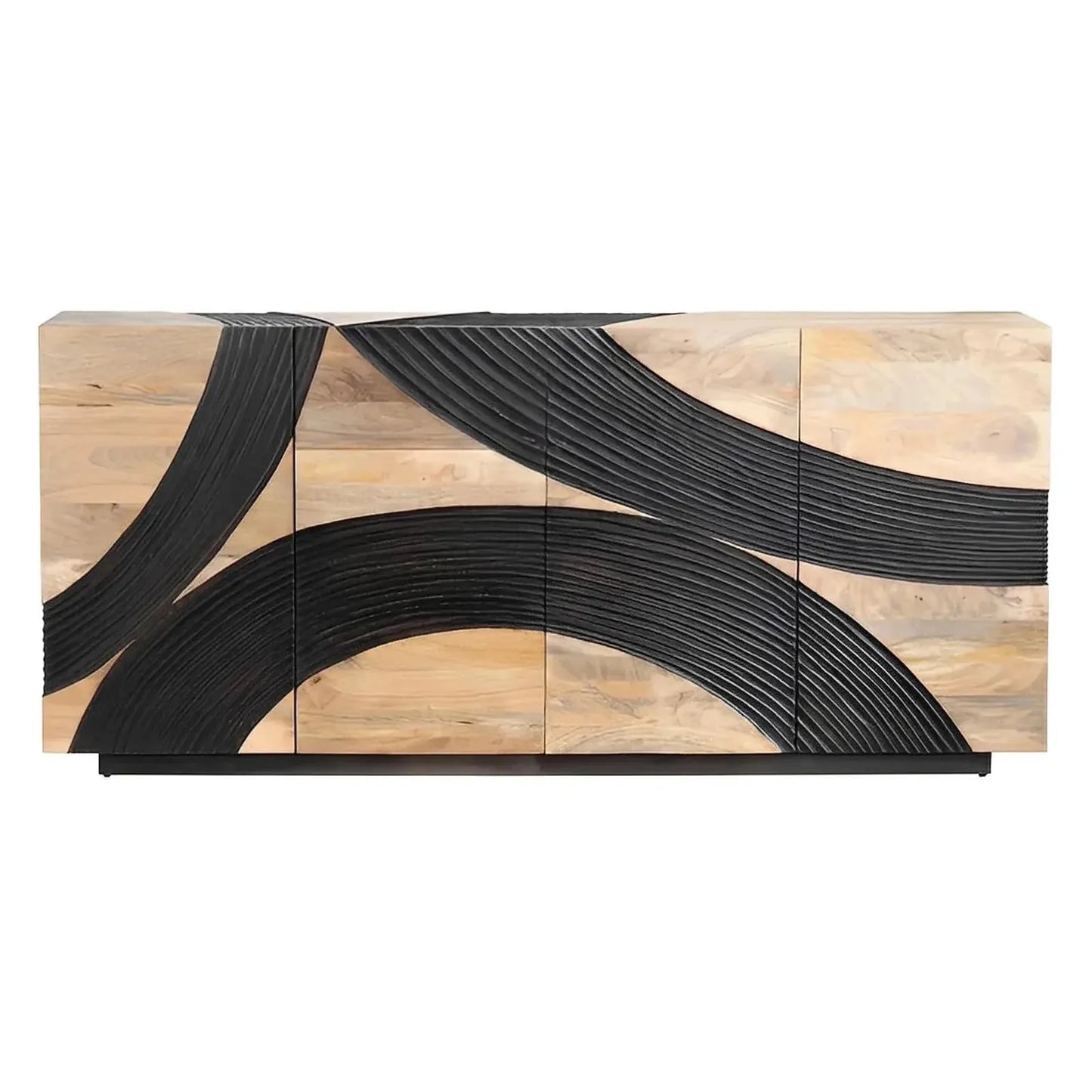 Parkhurst Four-door Sideboard, Buffet, or Credenza | 80 x 16 x 36 (in)