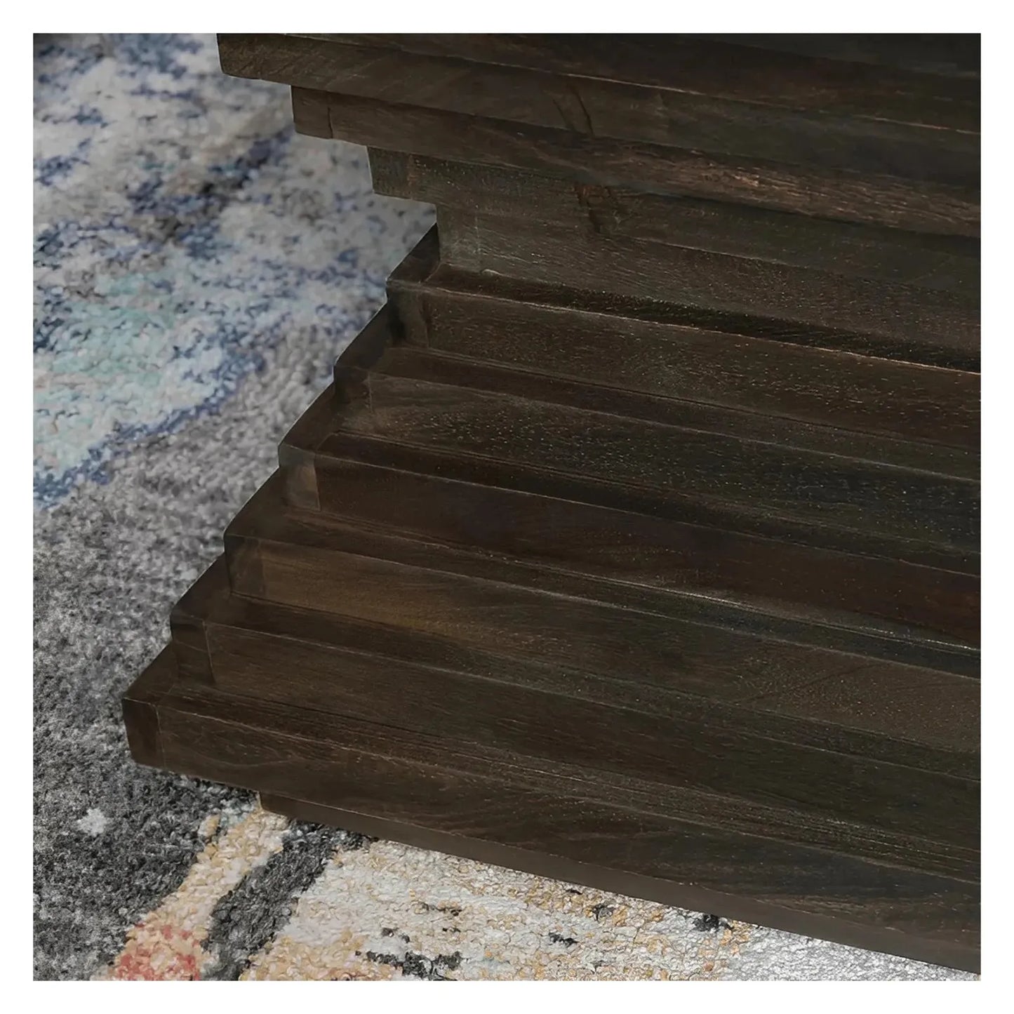 Covington Tiered Rectangle Cocktail or Coffee Table