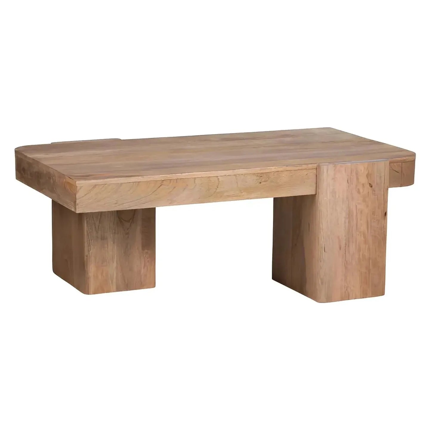 Garrison Block-Leg Cocktail or Coffee Table