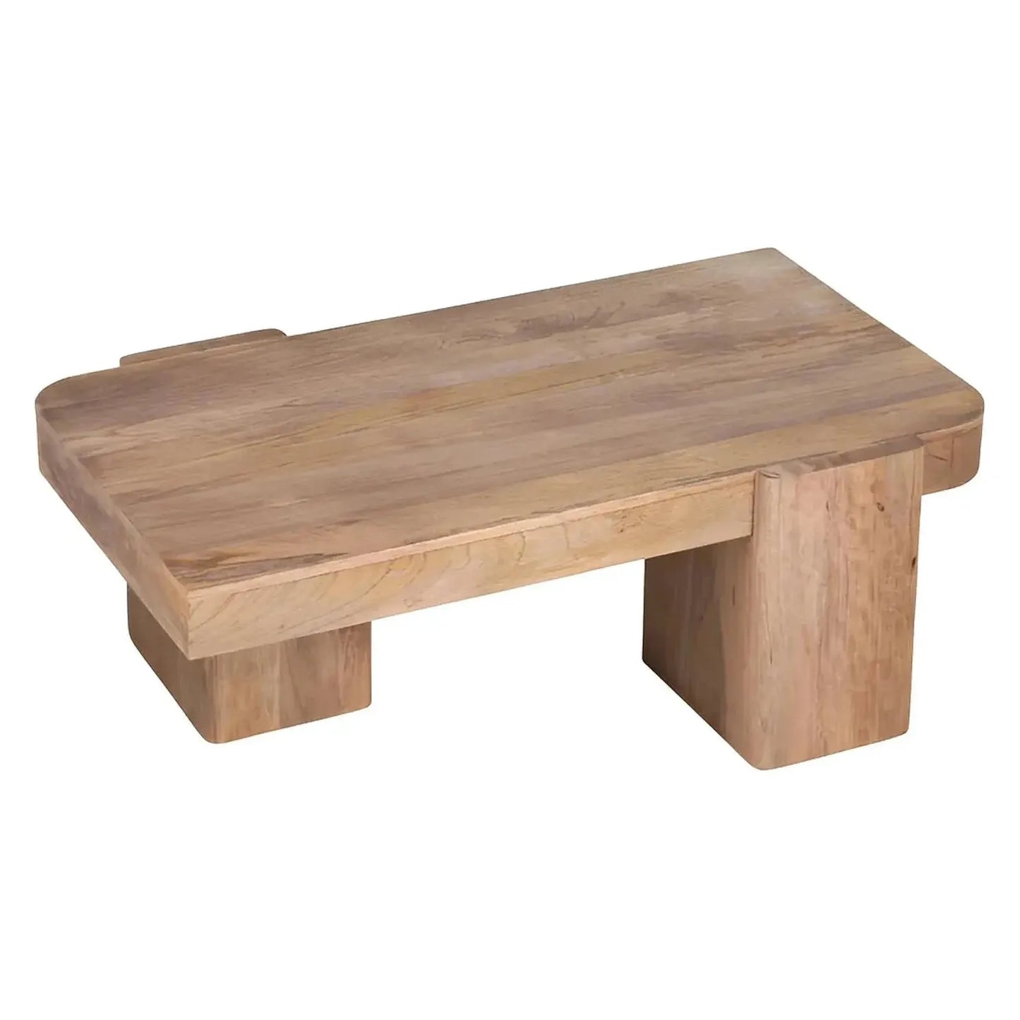 Garrison Block-Leg Cocktail or Coffee Table