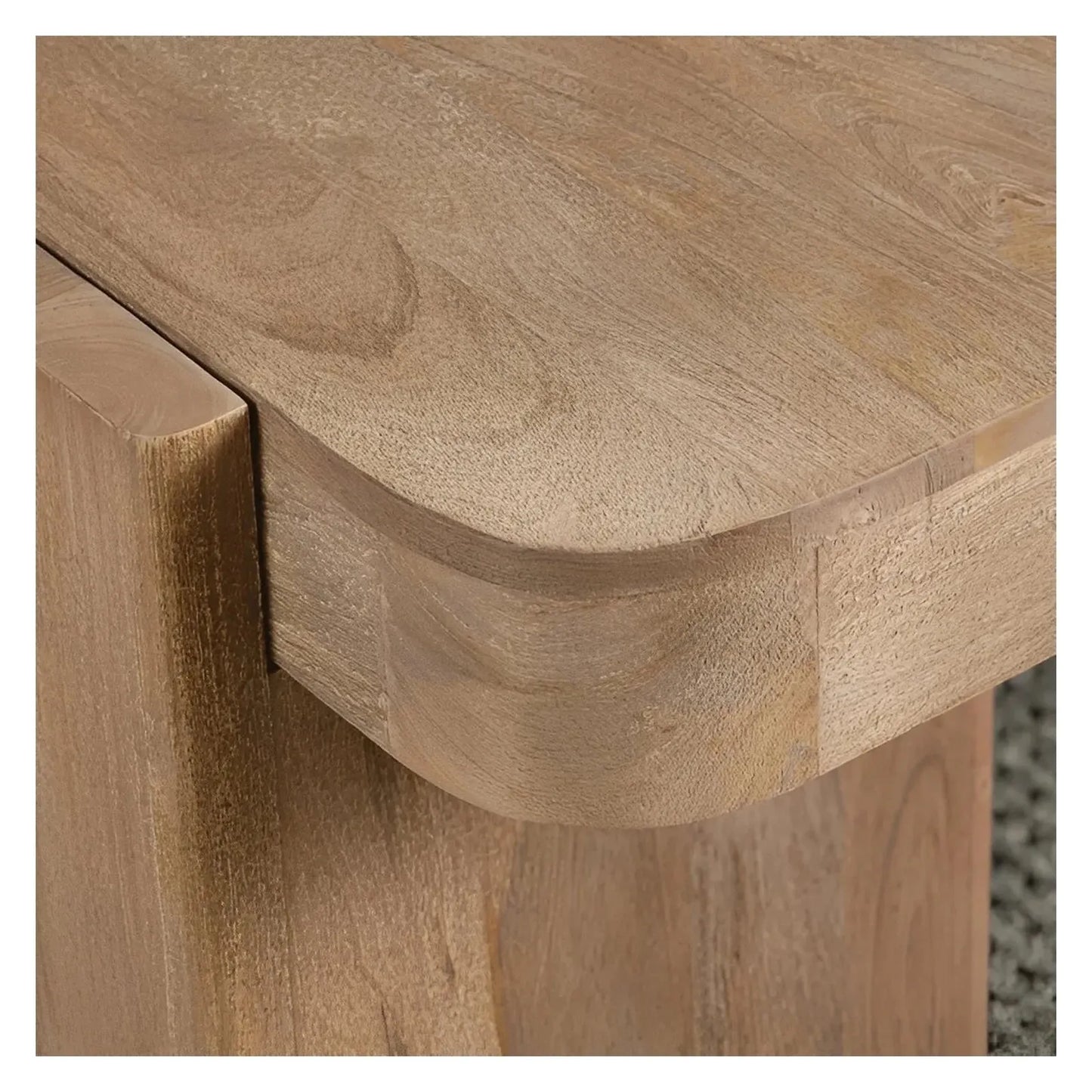 Garrison Block-Leg Cocktail or Coffee Table