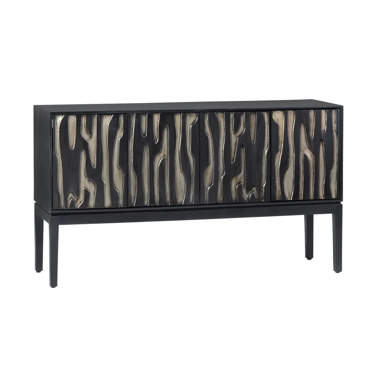 Everett Four-door Sideboard, Buffet, or Credenza | 60 x 18 x 34 (in)