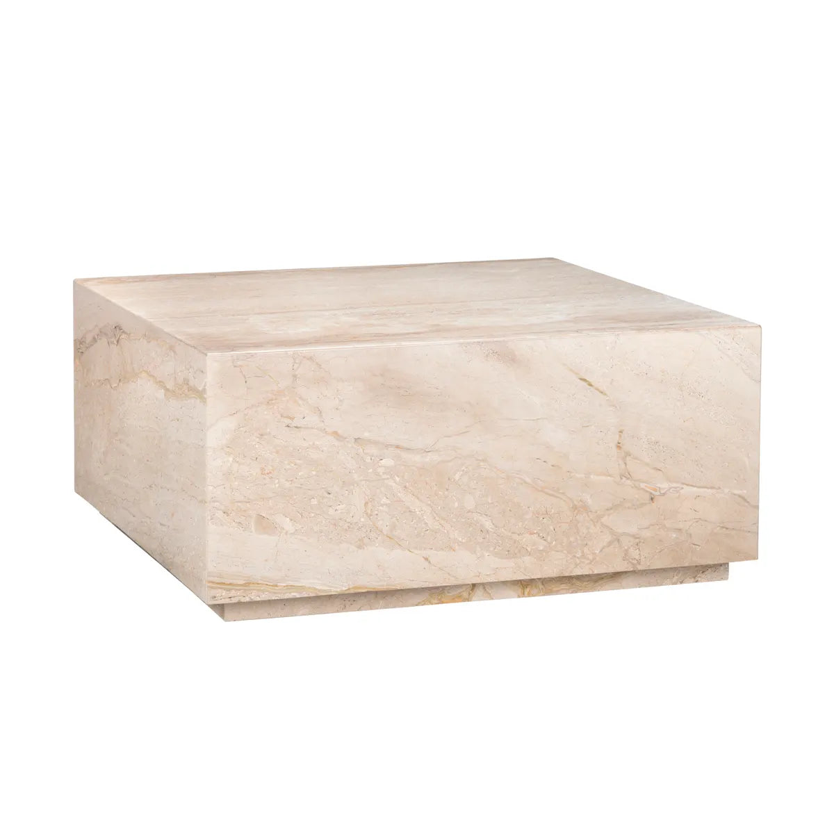 Achilles Marble Block Cocktail or Coffee Table