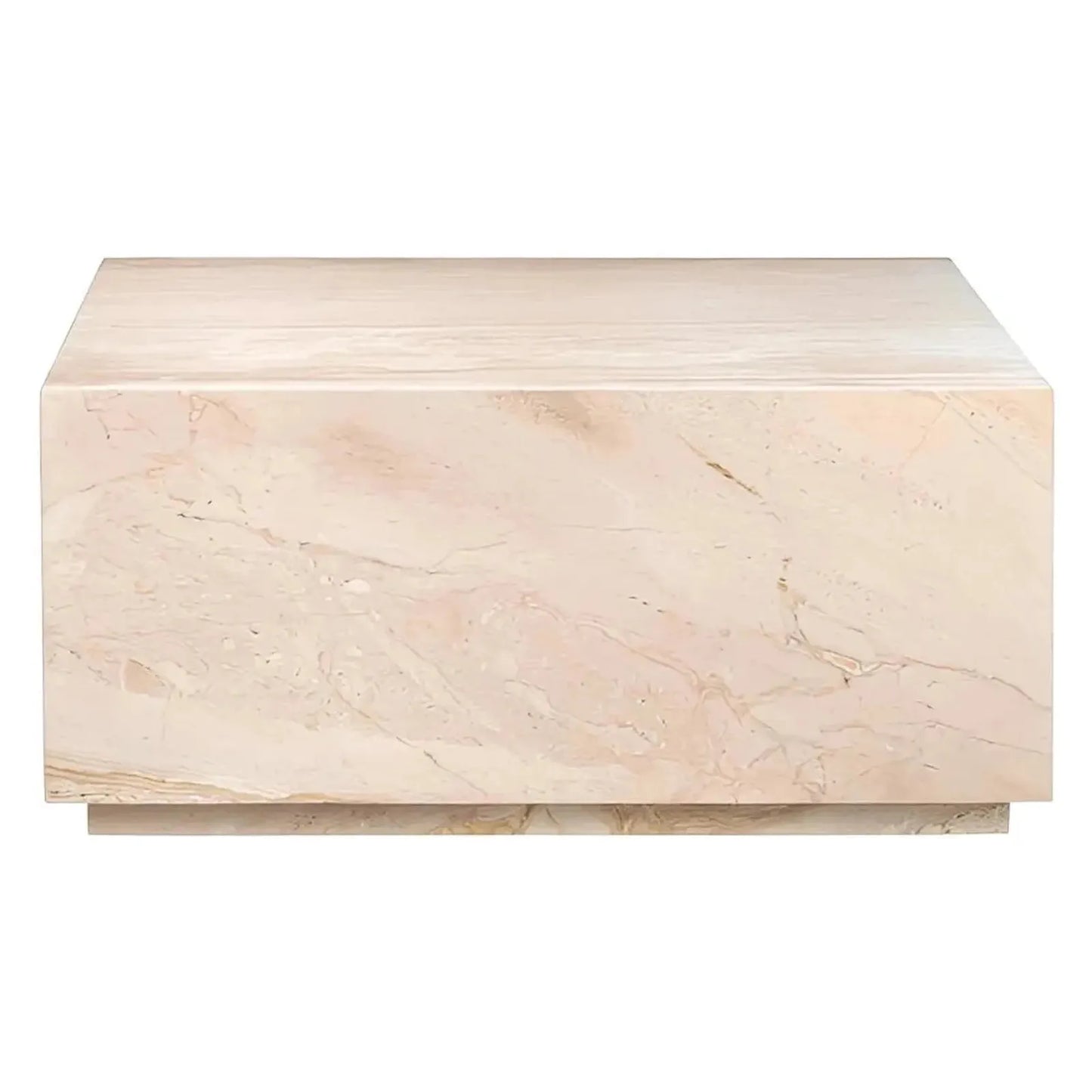 Achilles Marble Block Cocktail or Coffee Table