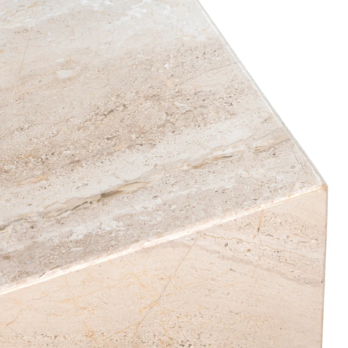 Achilles Marble Block Cocktail or Coffee Table