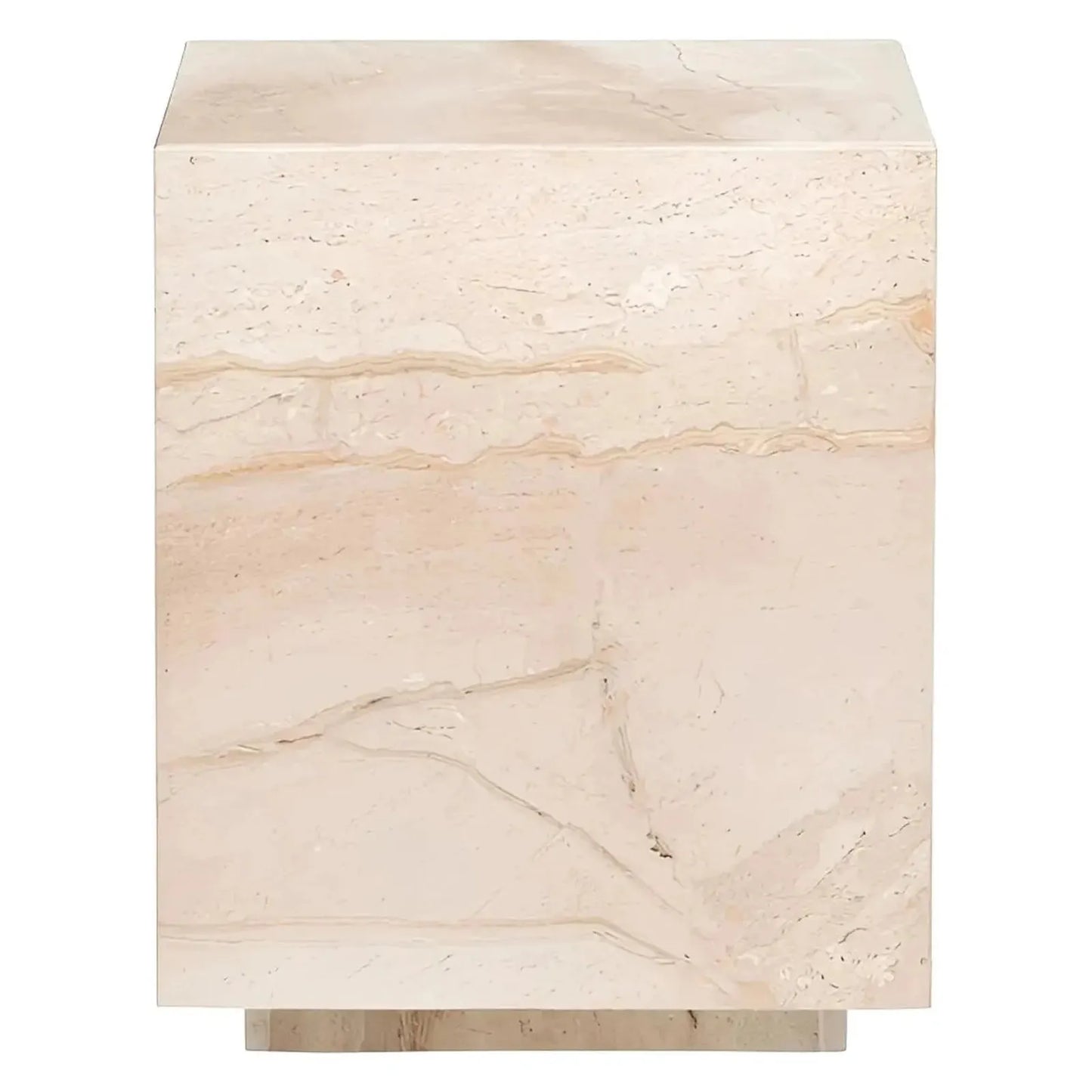 Achilles End Table (Set of 2) - Marble Top