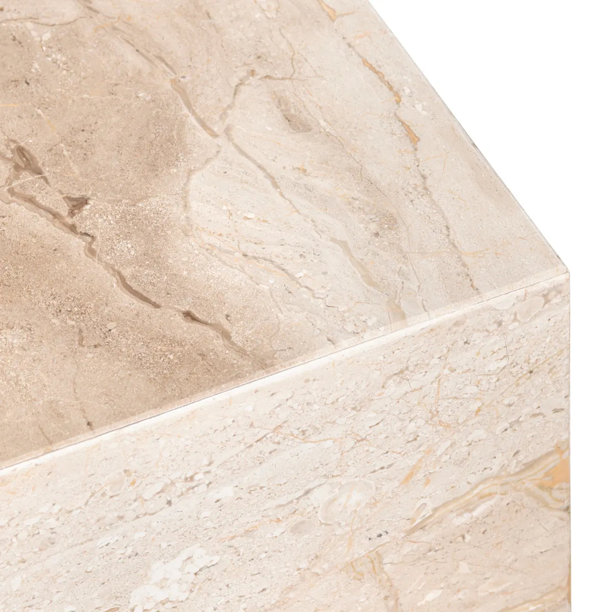 Achilles End Table (Set of 2) - Marble Top