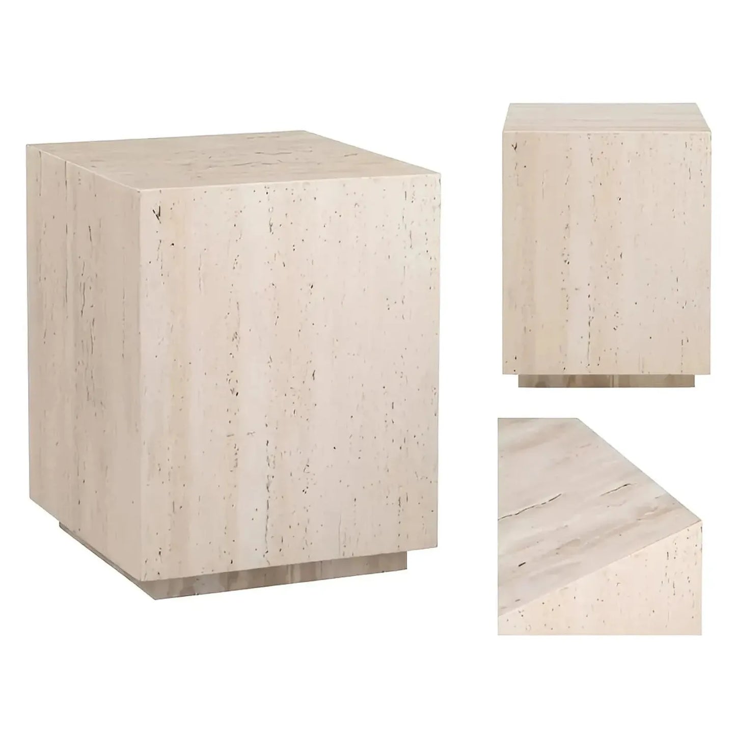 Kimbrough End Table (Set of 2) - Marble Top
