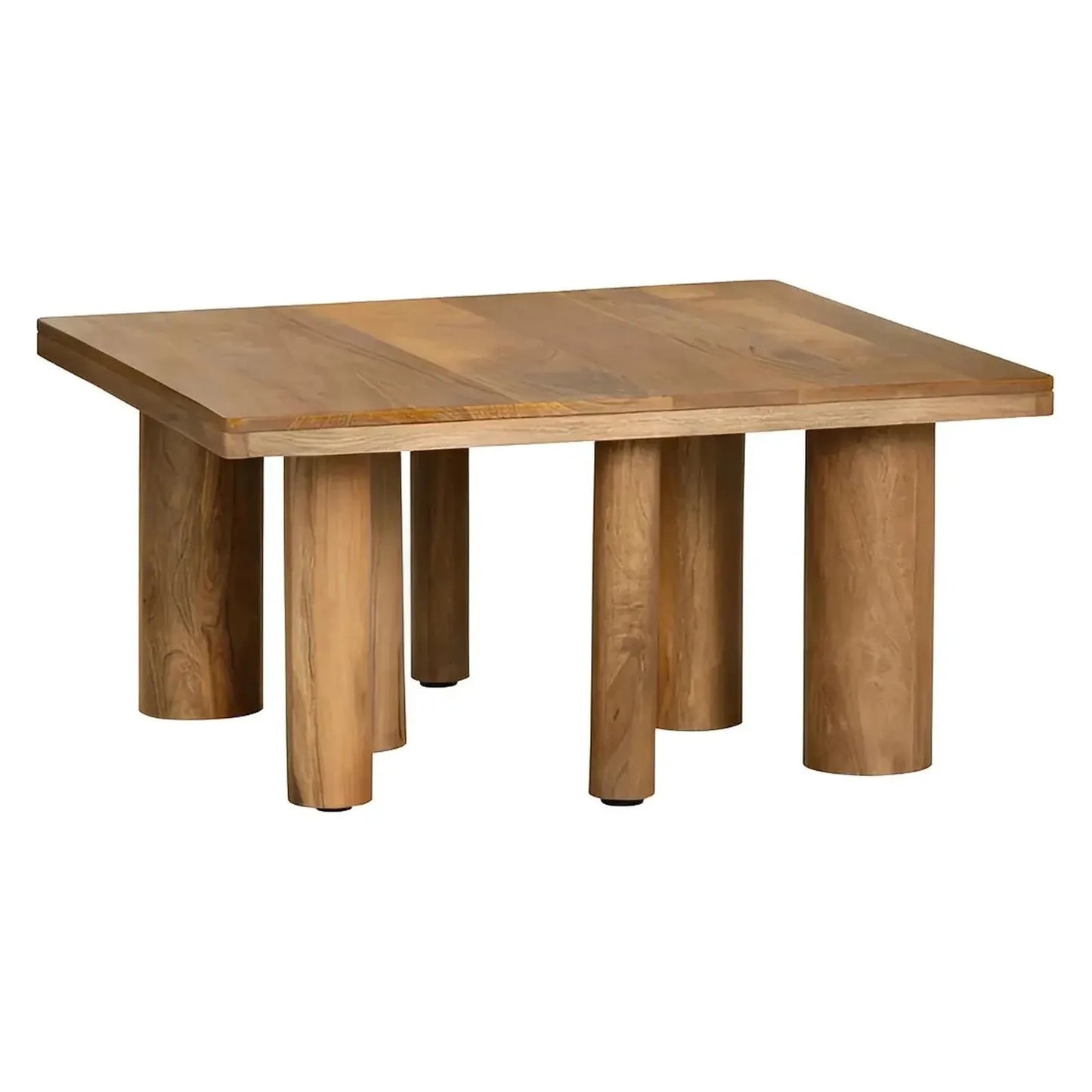 Hadley Pillar-Leg Rectangular Cocktail or Coffee Table