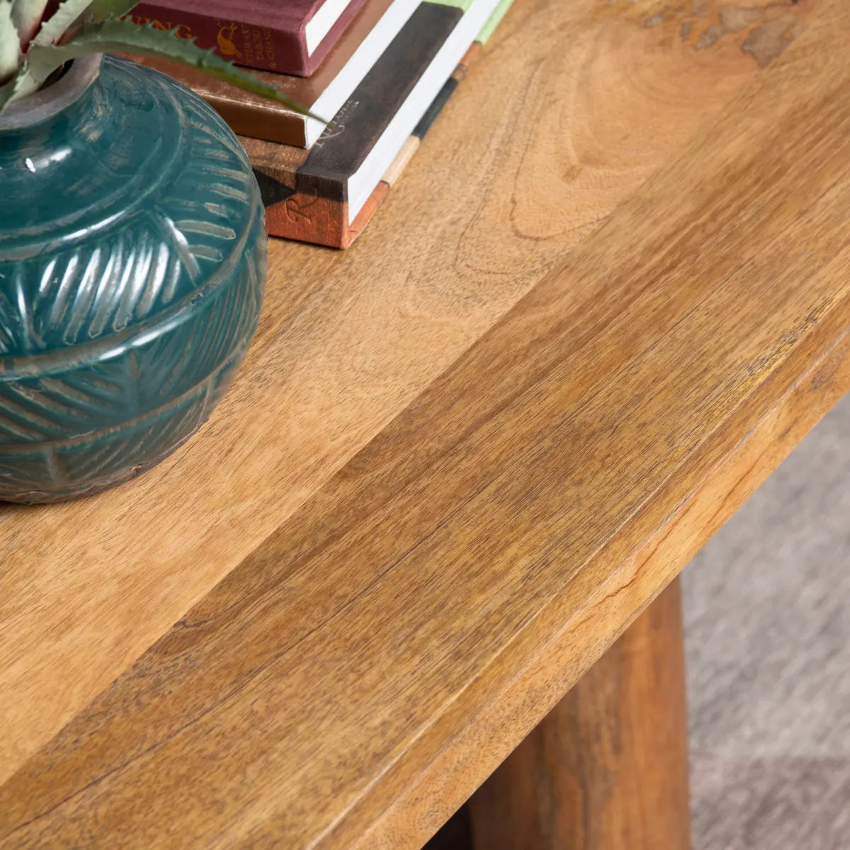 Hadley Pillar-Leg Rectangular Cocktail or Coffee Table
