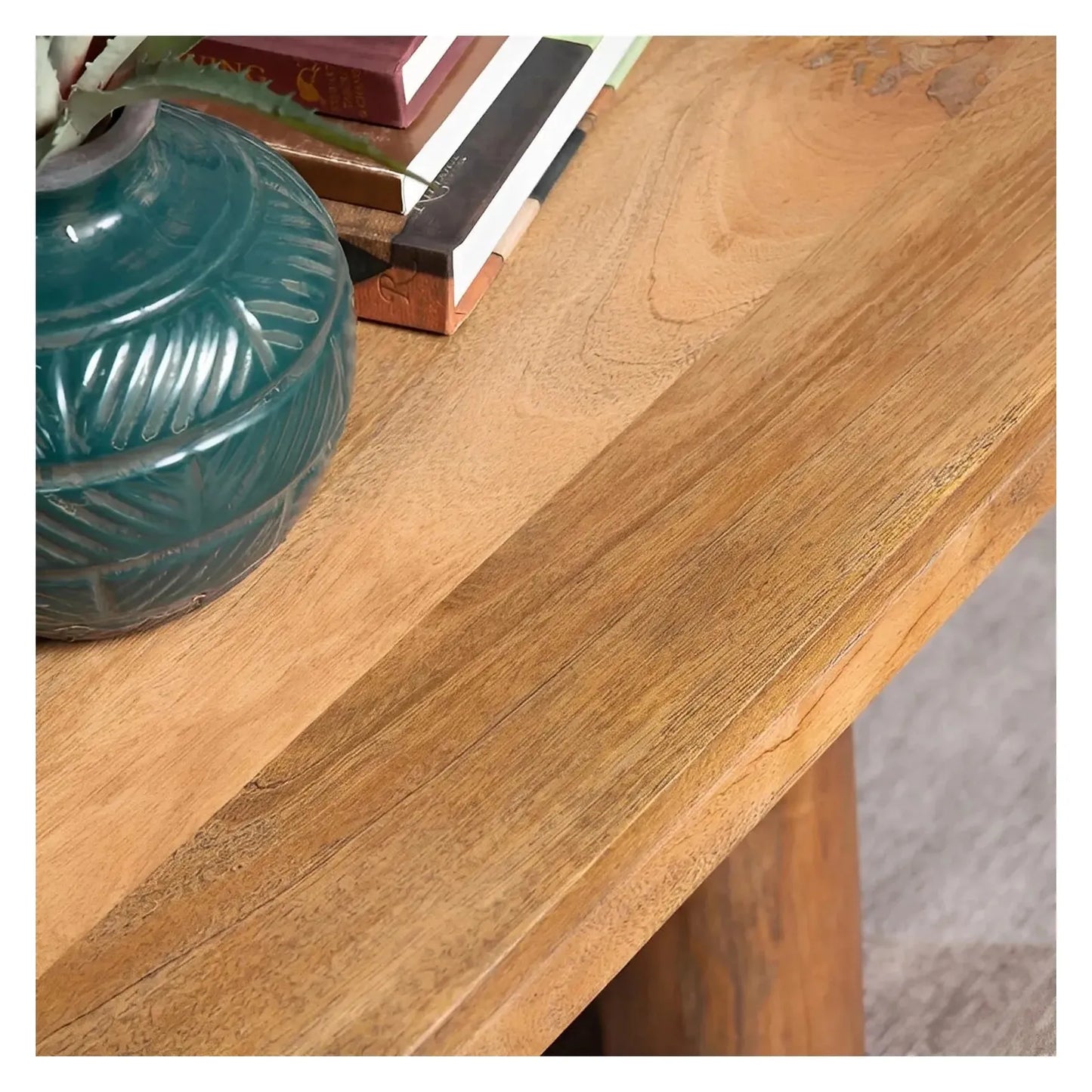 Hadley Pillar-Leg Rectangular Cocktail or Coffee Table