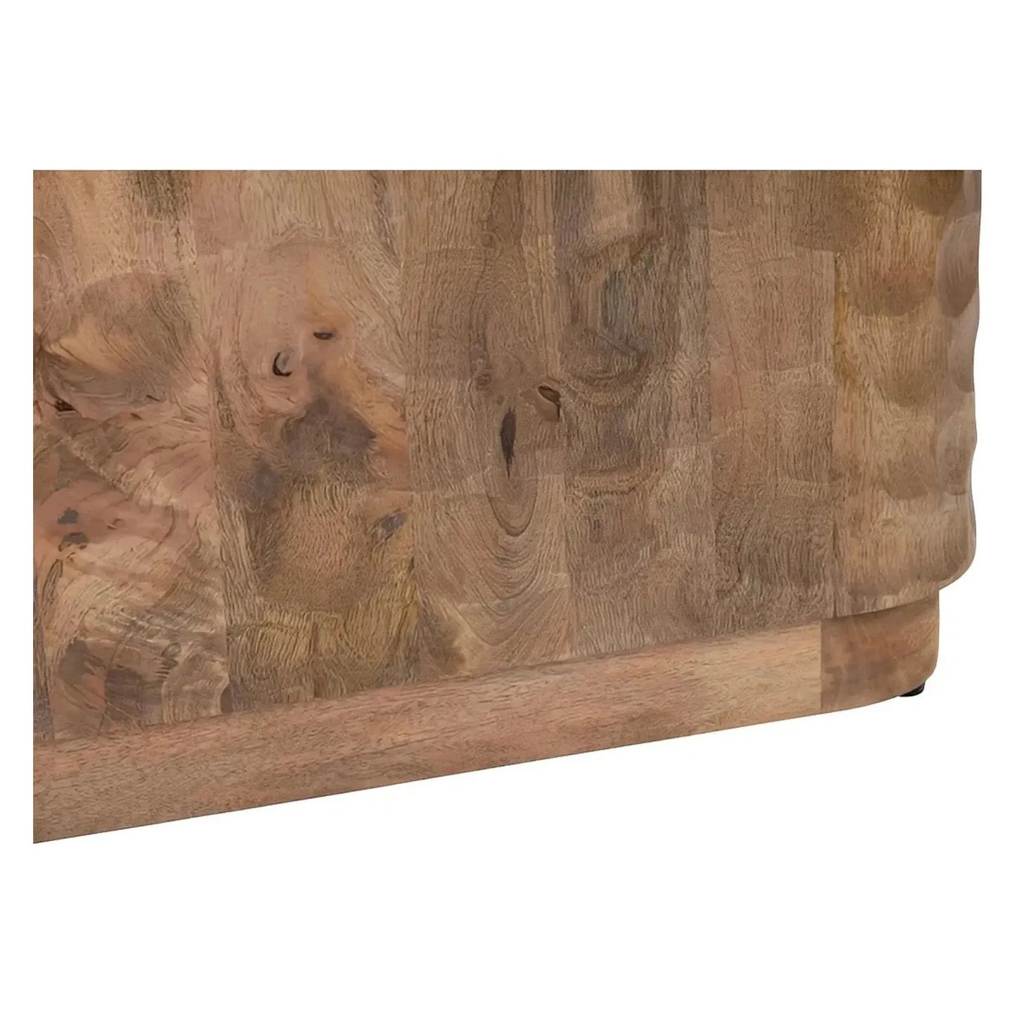 Garyt Carved Block Cocktail or Coffee Table