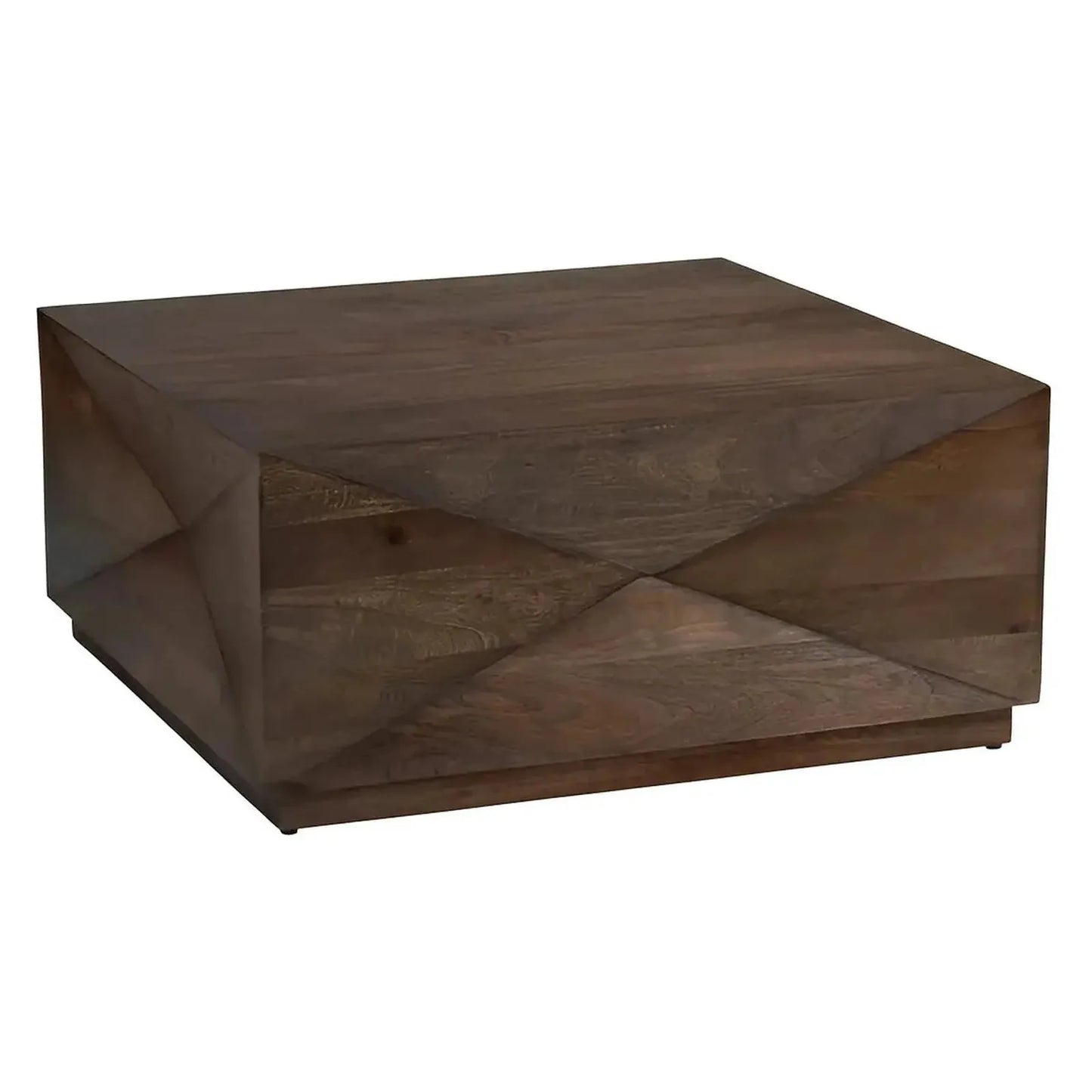 Granville Faceted Block Cocktail or Coffee Table