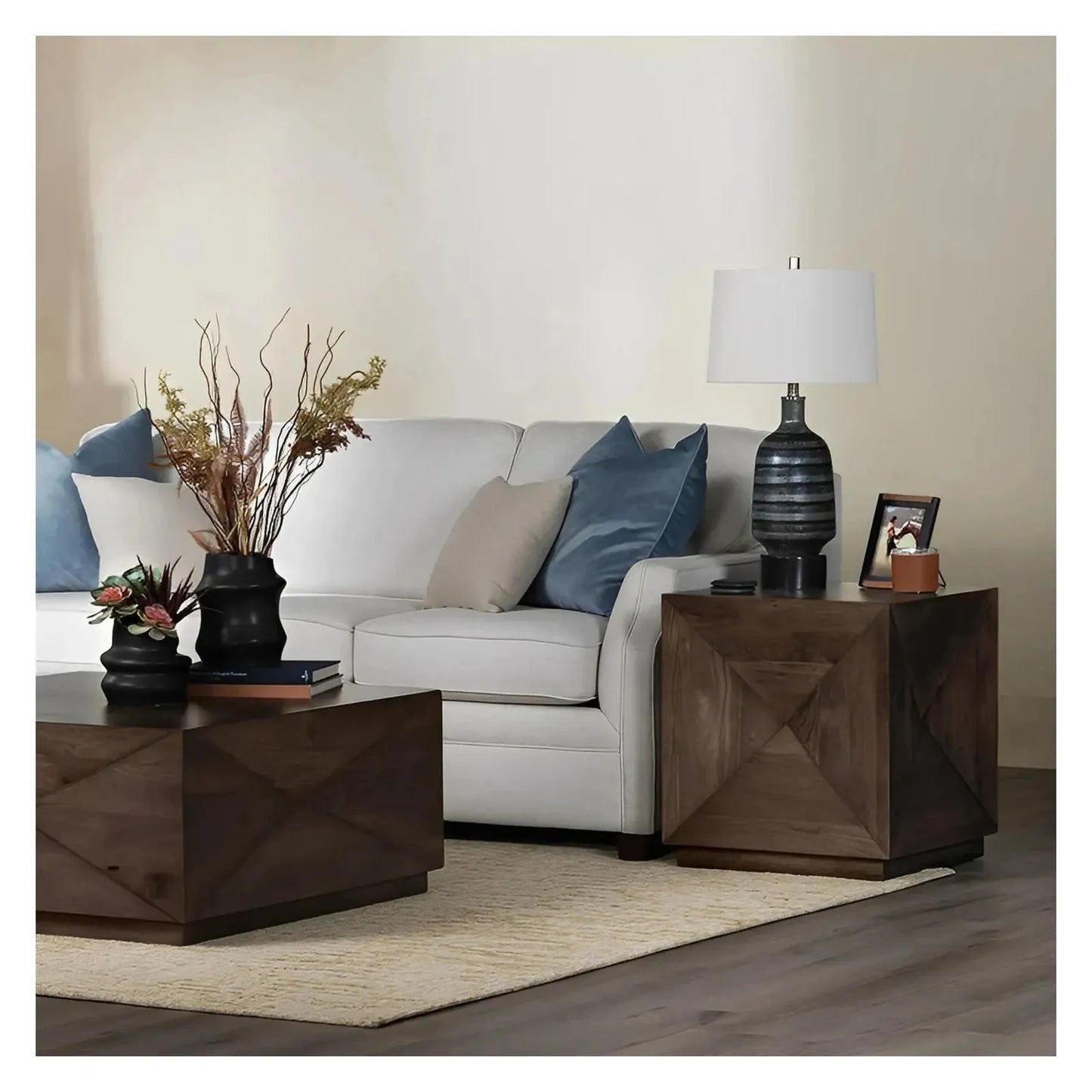 Granville End Table (Set of 2) - Solid Wood