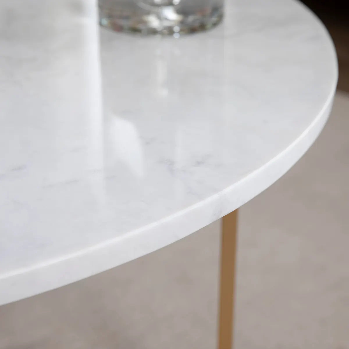 Langwell Round Cocktail or Coffee Table