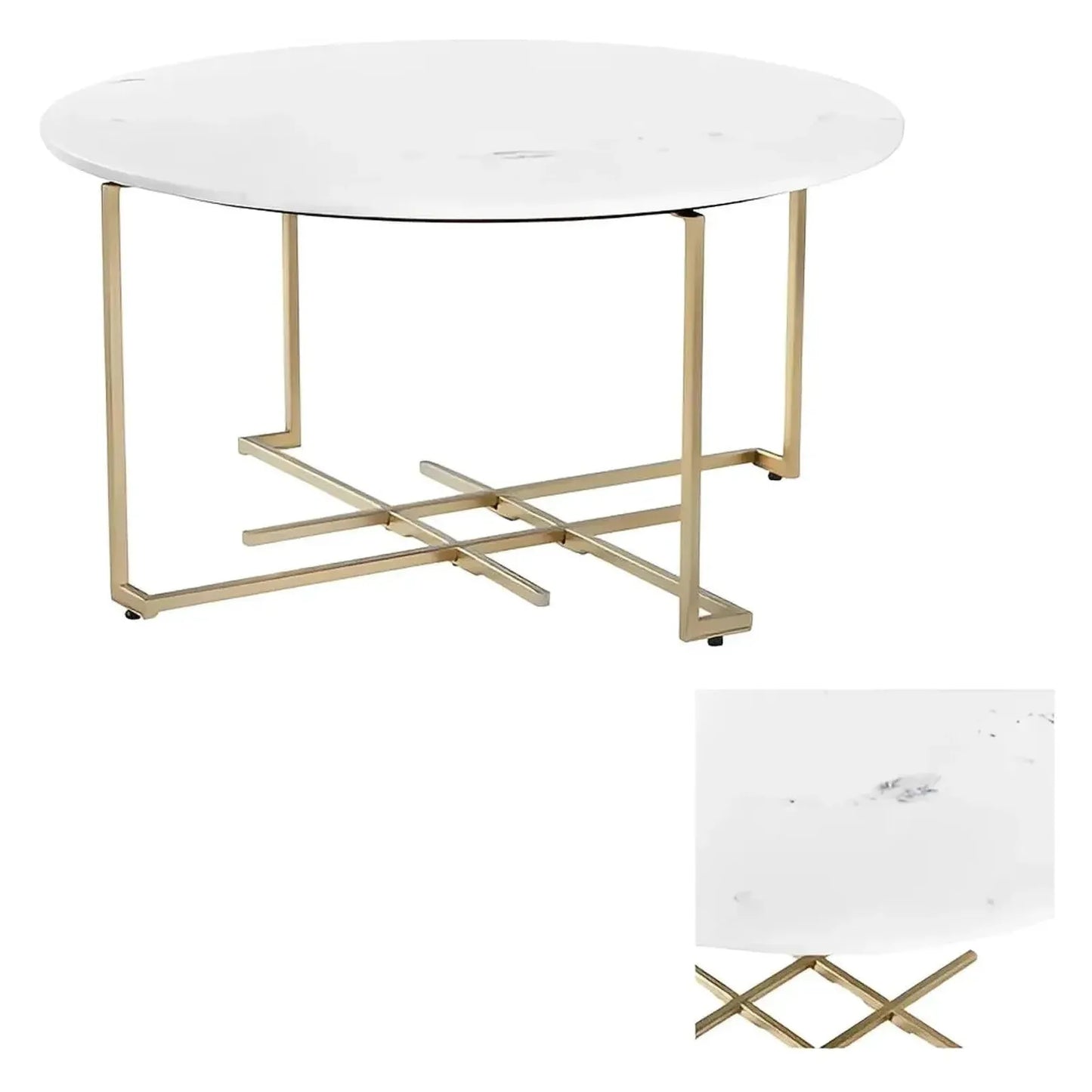 Langwell Round Cocktail or Coffee Table