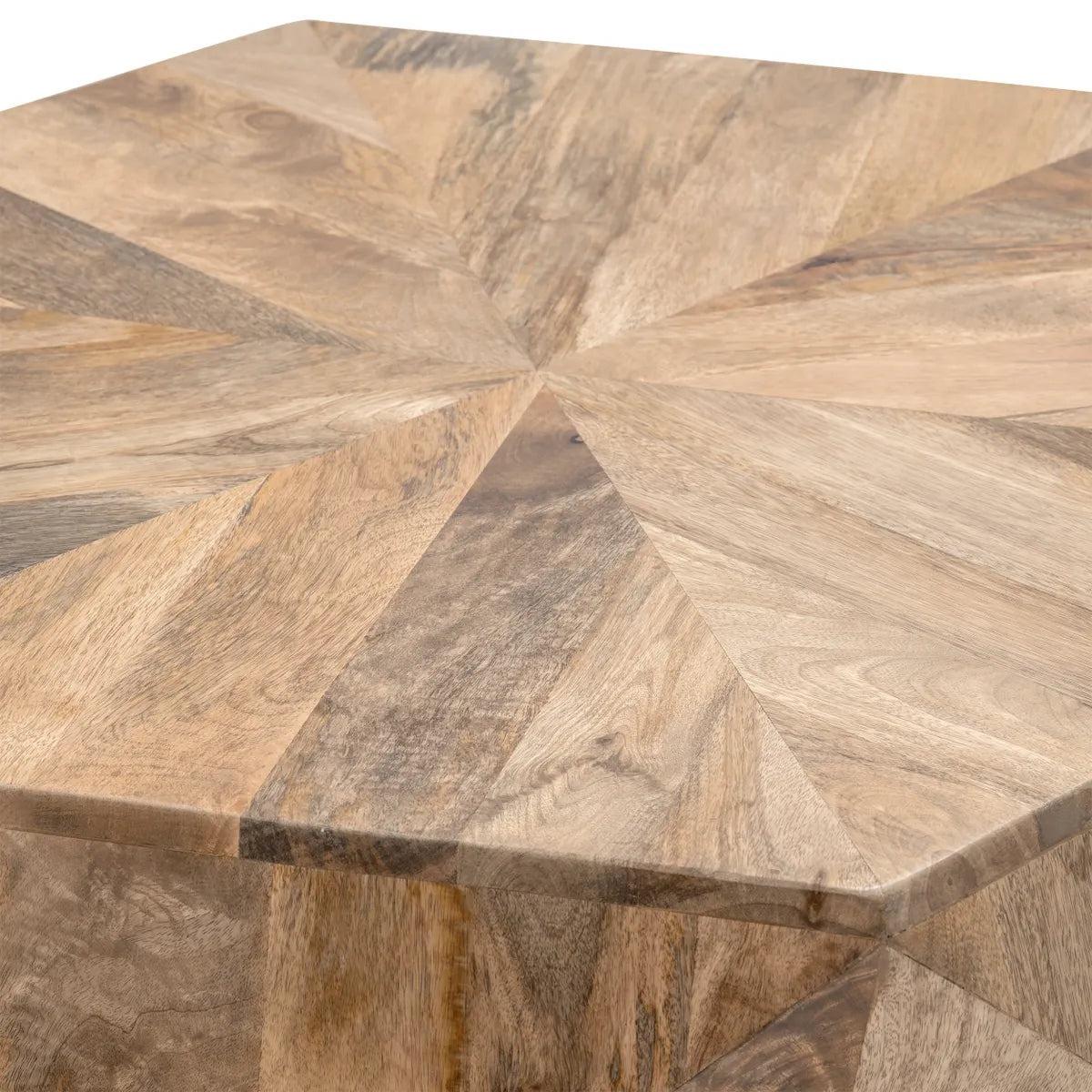 Roxford Faceted Round Cocktail or Coffee Table