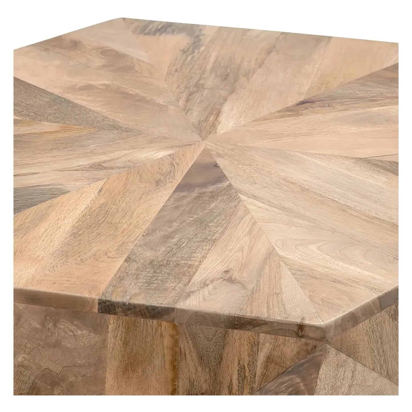 Roxford Faceted Round Cocktail or Coffee Table