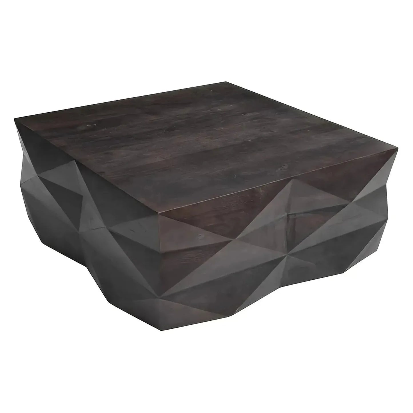 Briarcliff Faceted Block Cocktail or Coffee Table