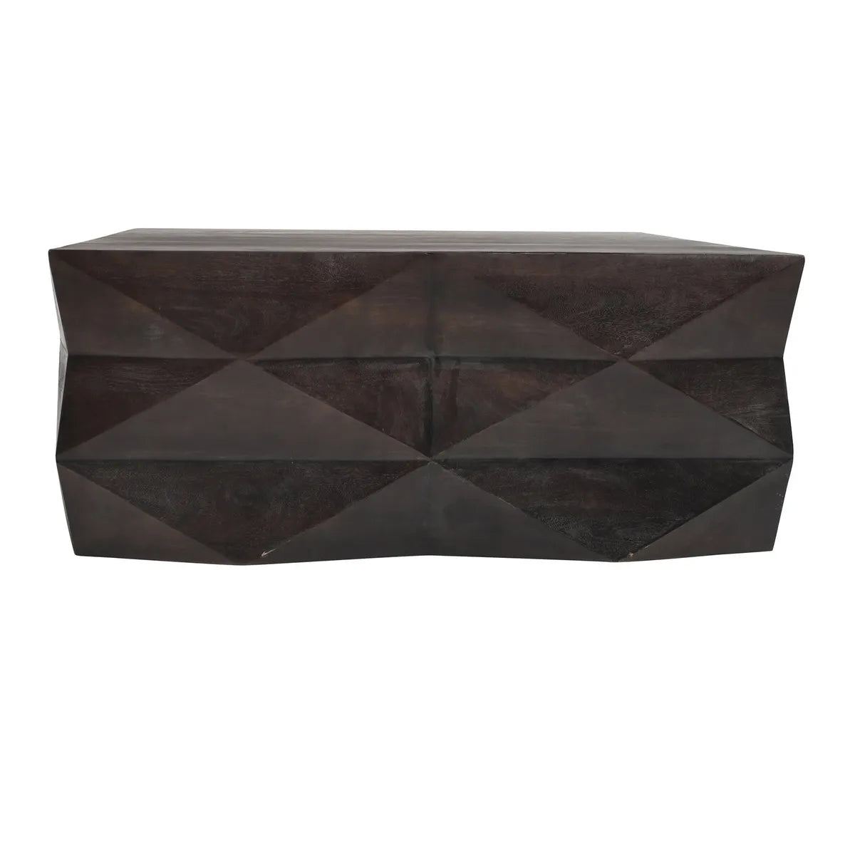 Briarcliff Faceted Block Cocktail or Coffee Table