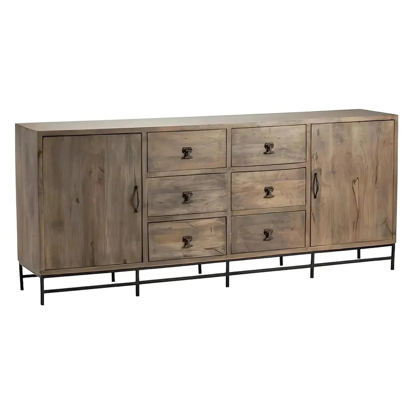 Silverton Sideboard, Buffet, or Credenza | 80 x 16 x 34 (in)