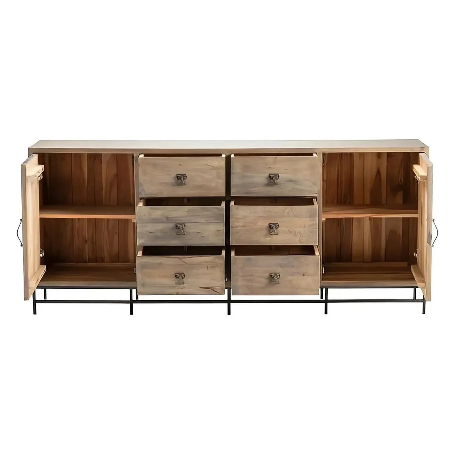 Silverton Sideboard, Buffet, or Credenza | 80 x 16 x 34 (in)