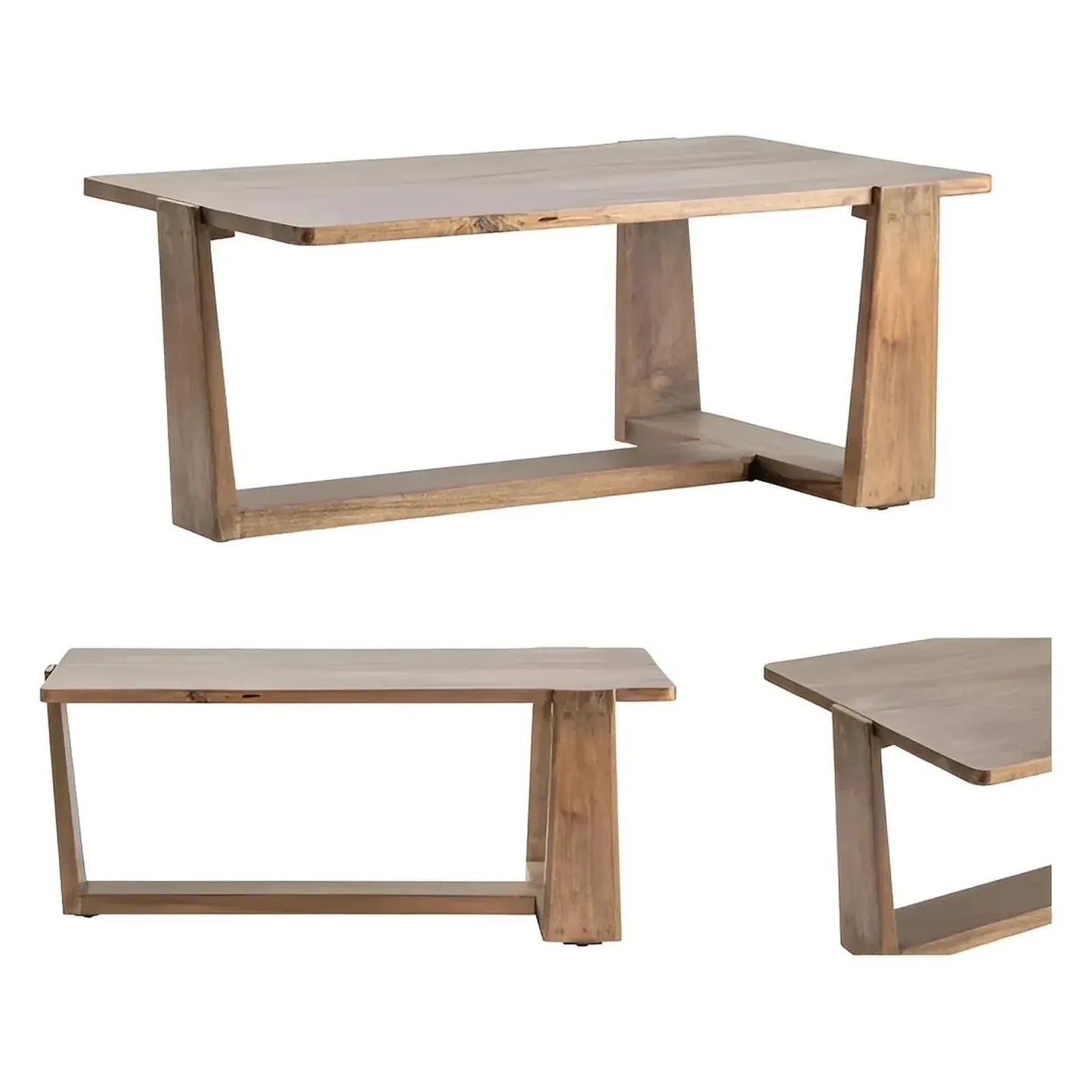 Harlow Curved Block Cocktail or Coffee Table