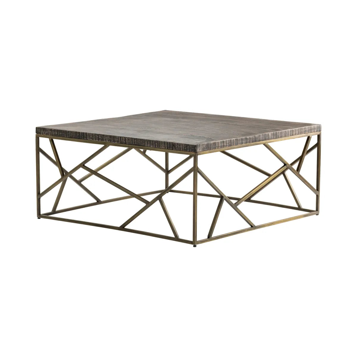Harrington Geometric Square Cocktail or Coffee Table