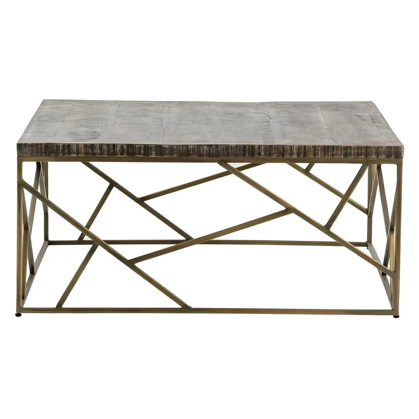 Harrington Geometric Square Cocktail or Coffee Table