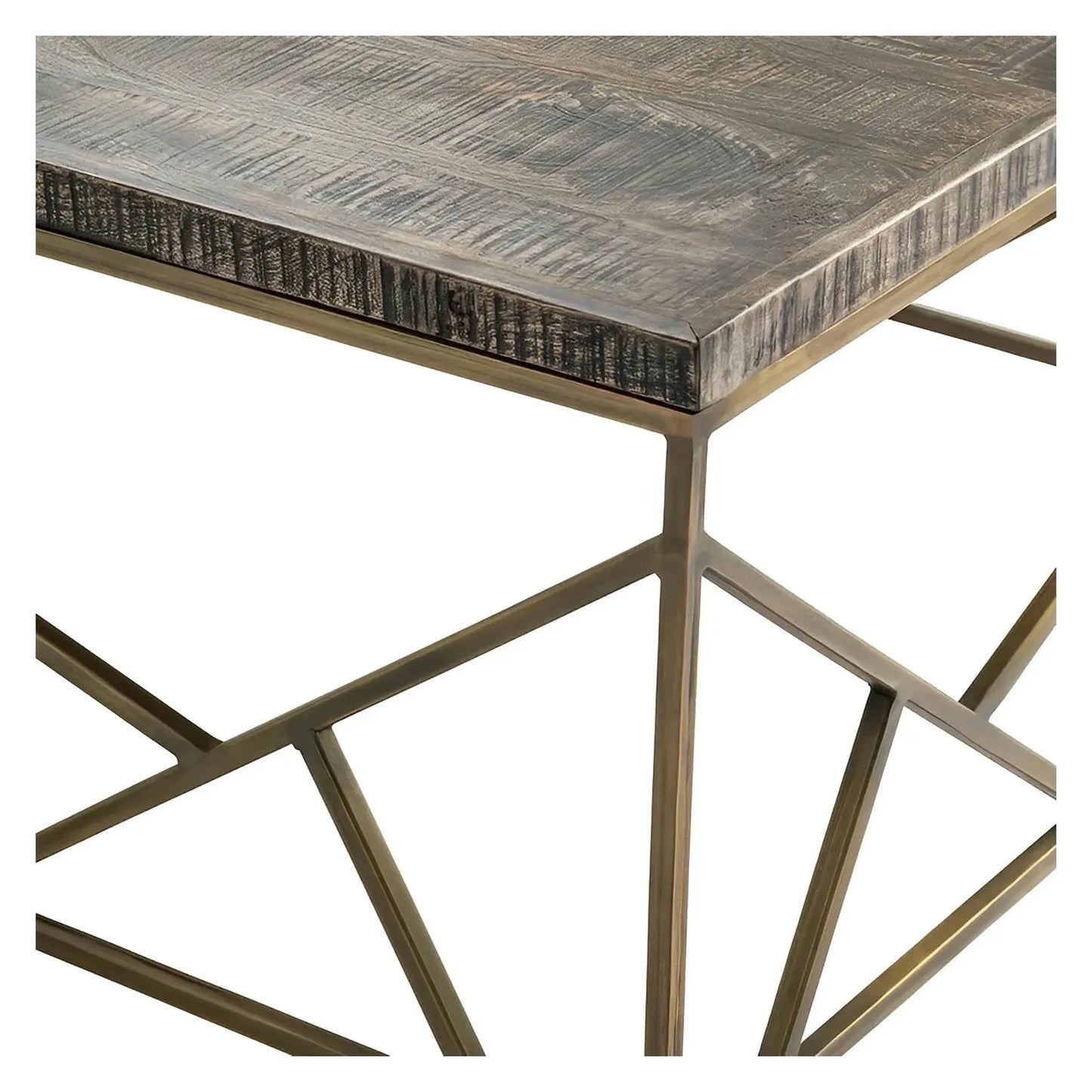 Harrington Geometric Square Cocktail or Coffee Table