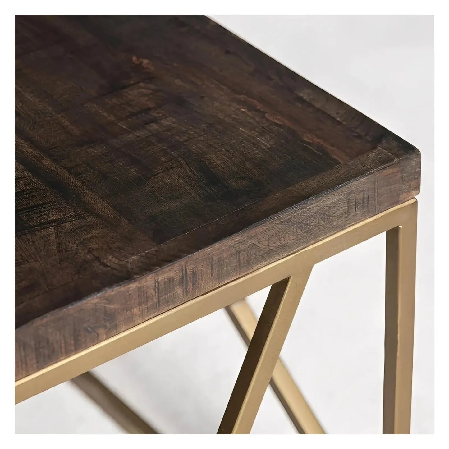 Harrington Geometric Square Cocktail or Coffee Table