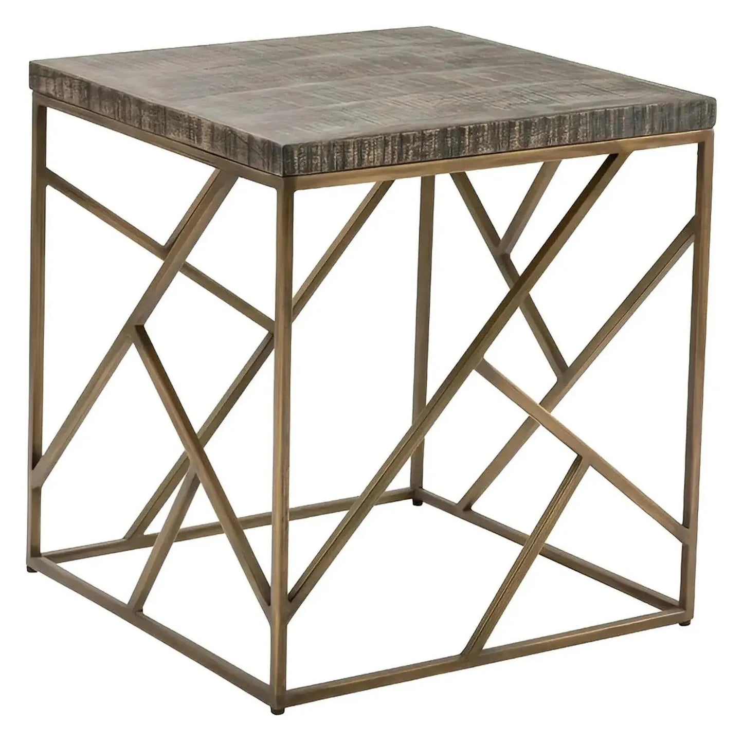 Harrington End Table (Set of 2) - Square - Metal Frame