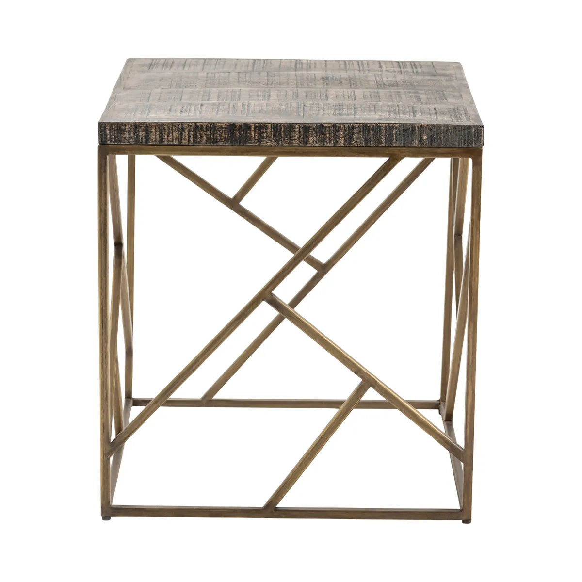 Harrington End Table (Set of 2) - Square - Metal Frame