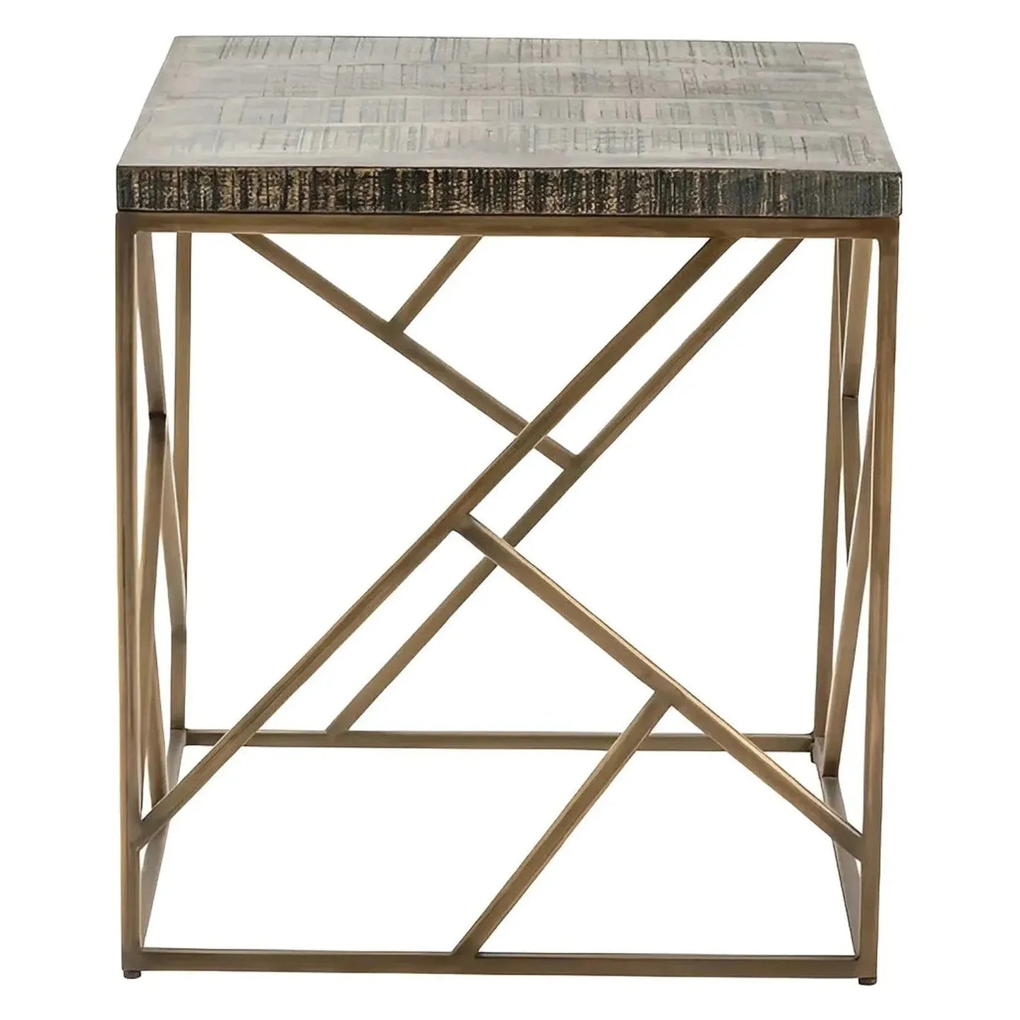 Harrington End Table (Set of 2) - Square - Metal Frame