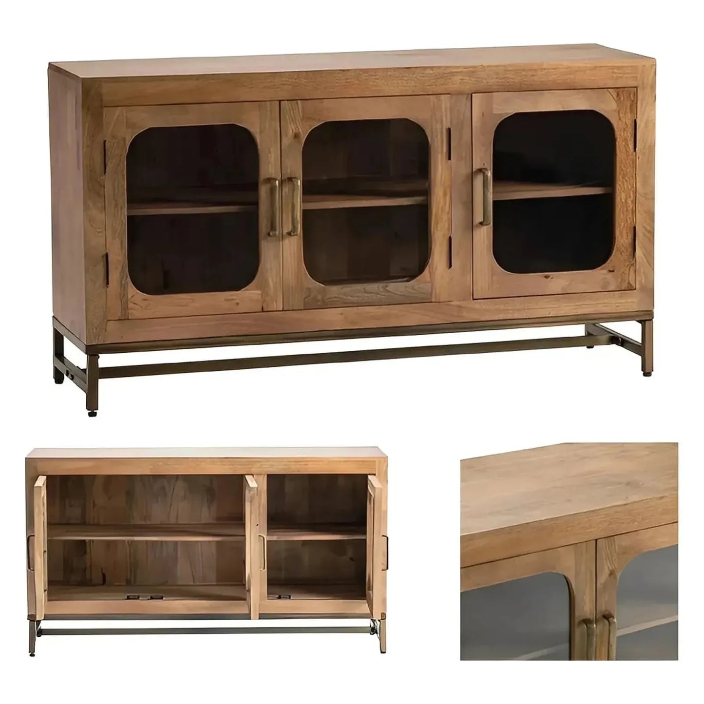 Pinehurst Manor Apollo Sideboard - Brown - Transitional