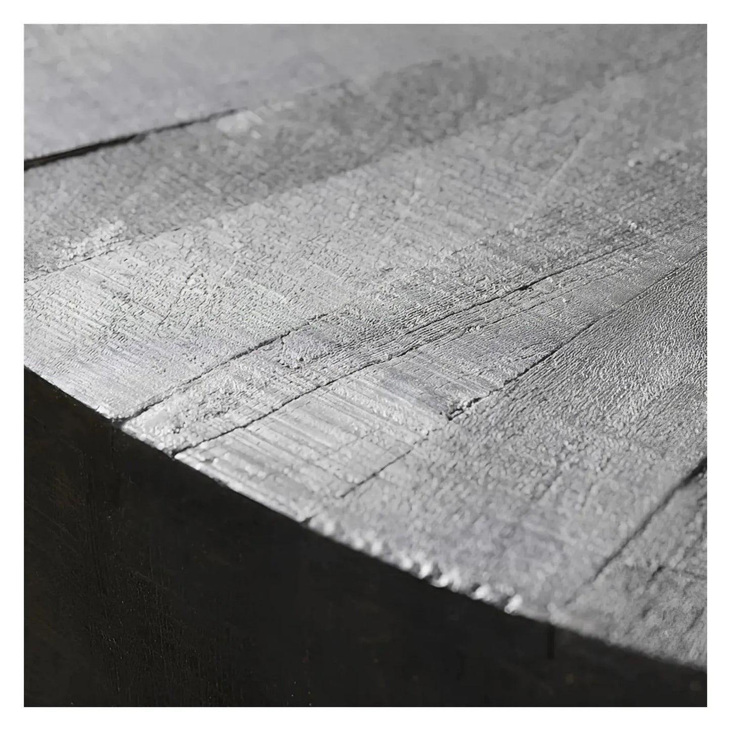 Harper Charred Wood Cocktail or Coffee Table