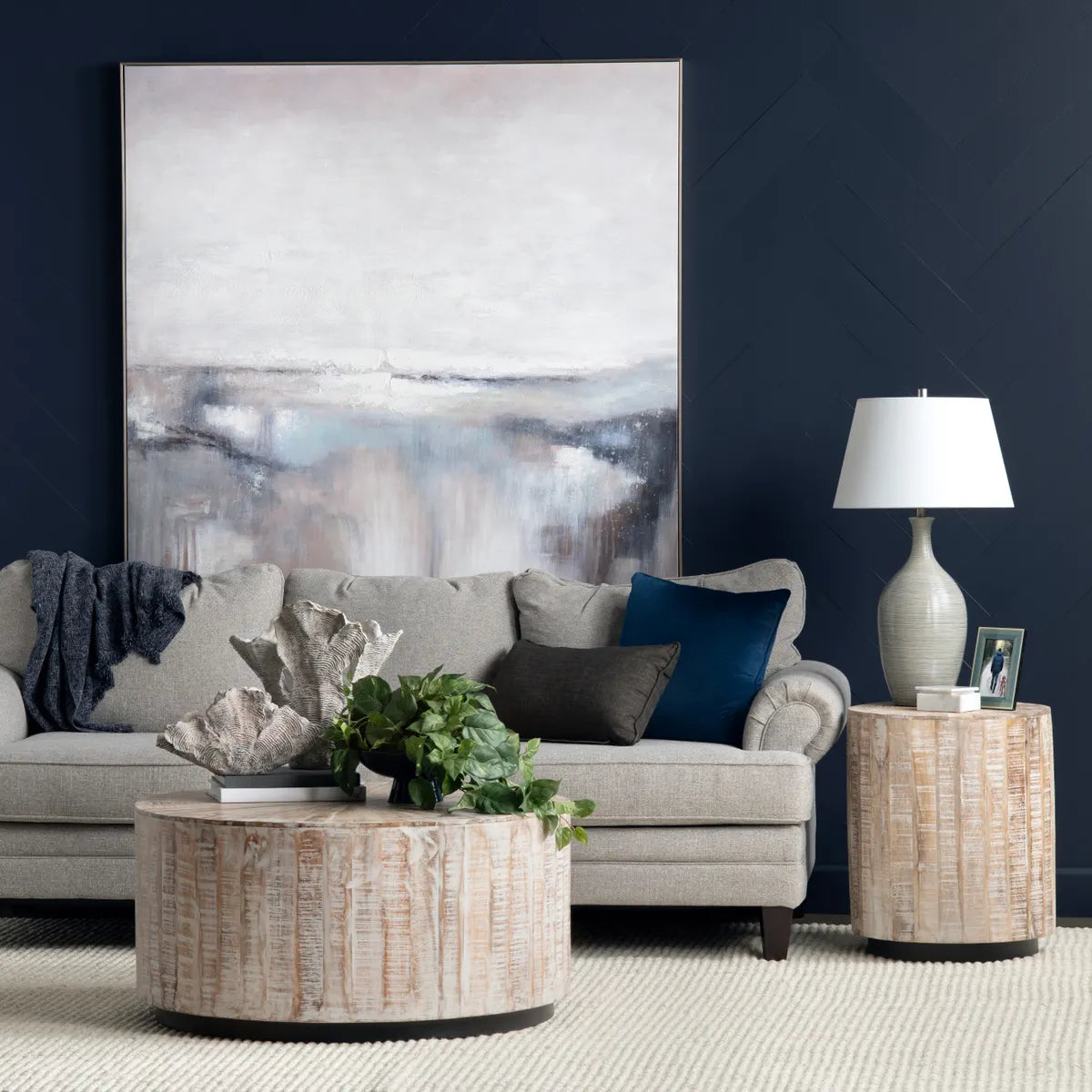 Dawnbridge End Table (Set of 2) - Round