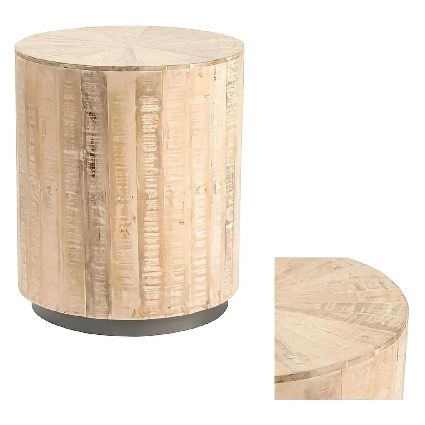 Dawnbridge End Table (Set of 2) - Round