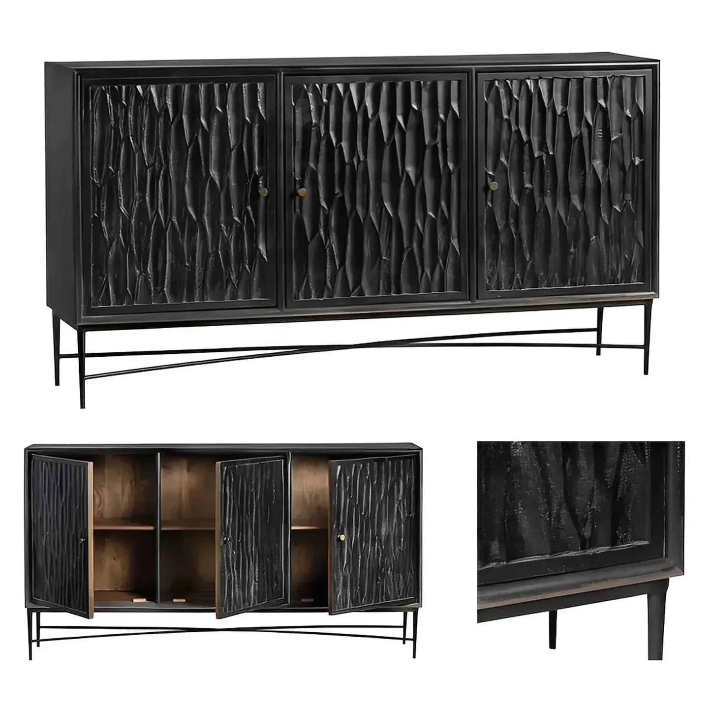 Thorndale Run Sideboard, Buffet, or Credenza | 69 x 16 x 37 (in)