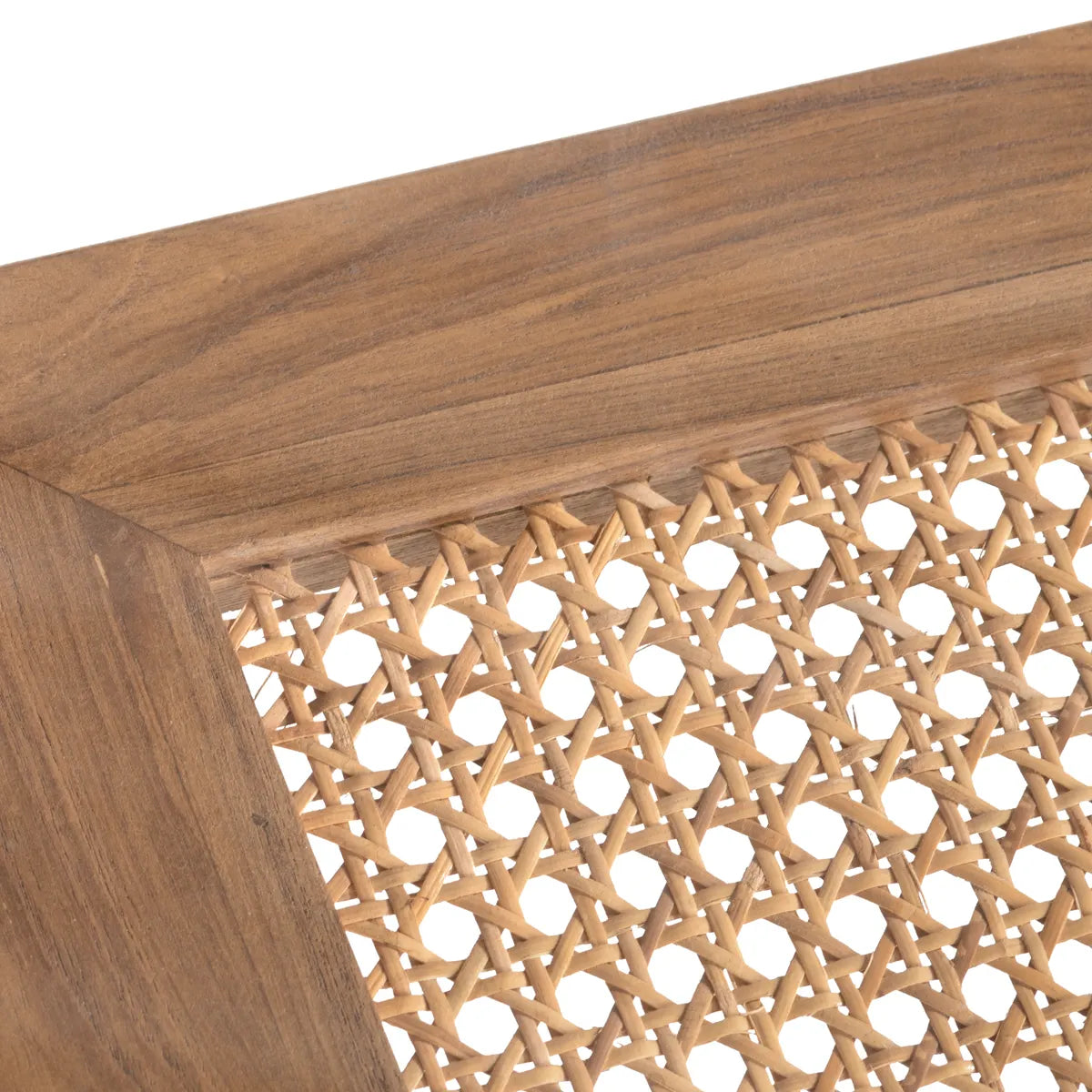 Carlisle End Table (Set of 2) - Solid Wood - Metal Frame - Glass Top - Storage