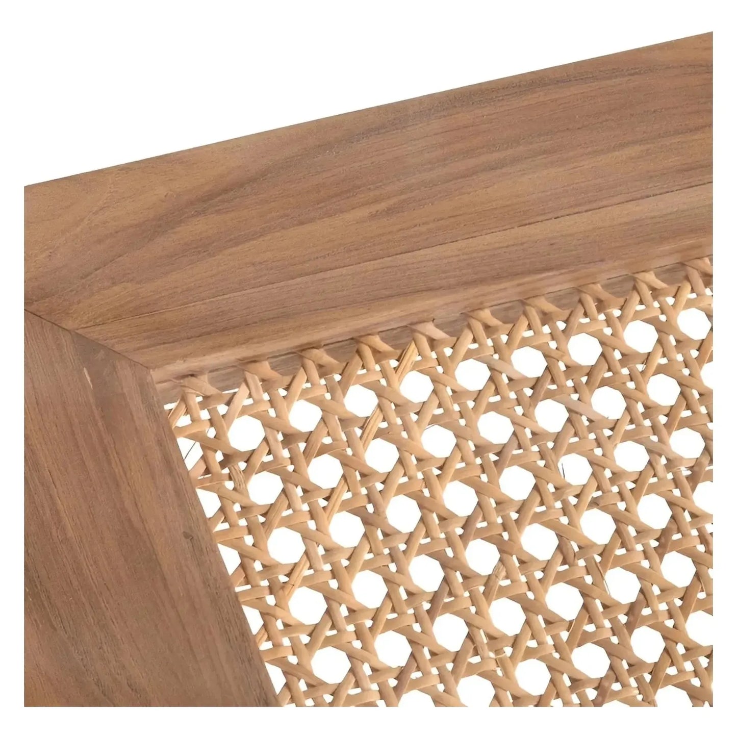 Carlisle End Table (Set of 2) - Solid Wood - Metal Frame - Glass Top - Storage