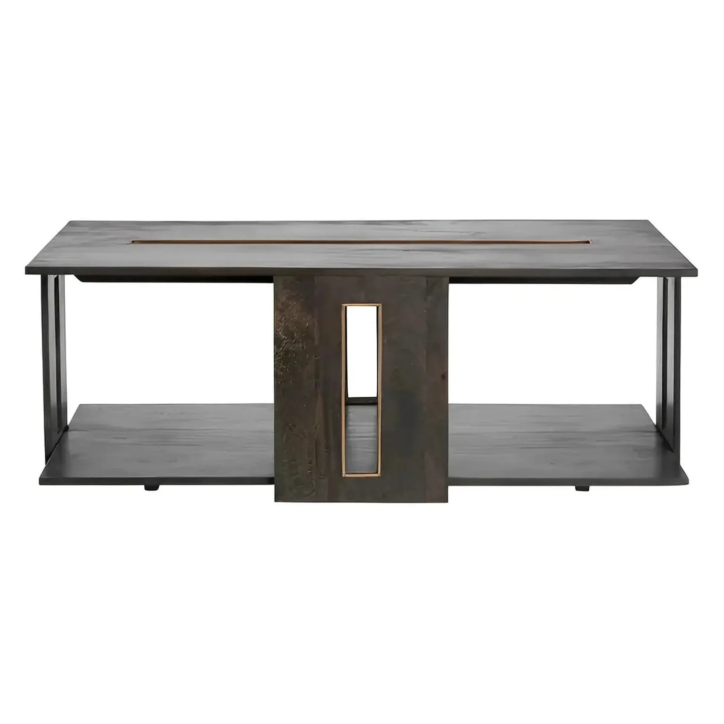 Harrington Modern Inset Panel Cocktail or Coffee Table