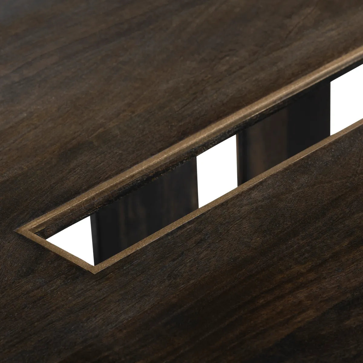 Harrington Modern Inset Panel Cocktail or Coffee Table