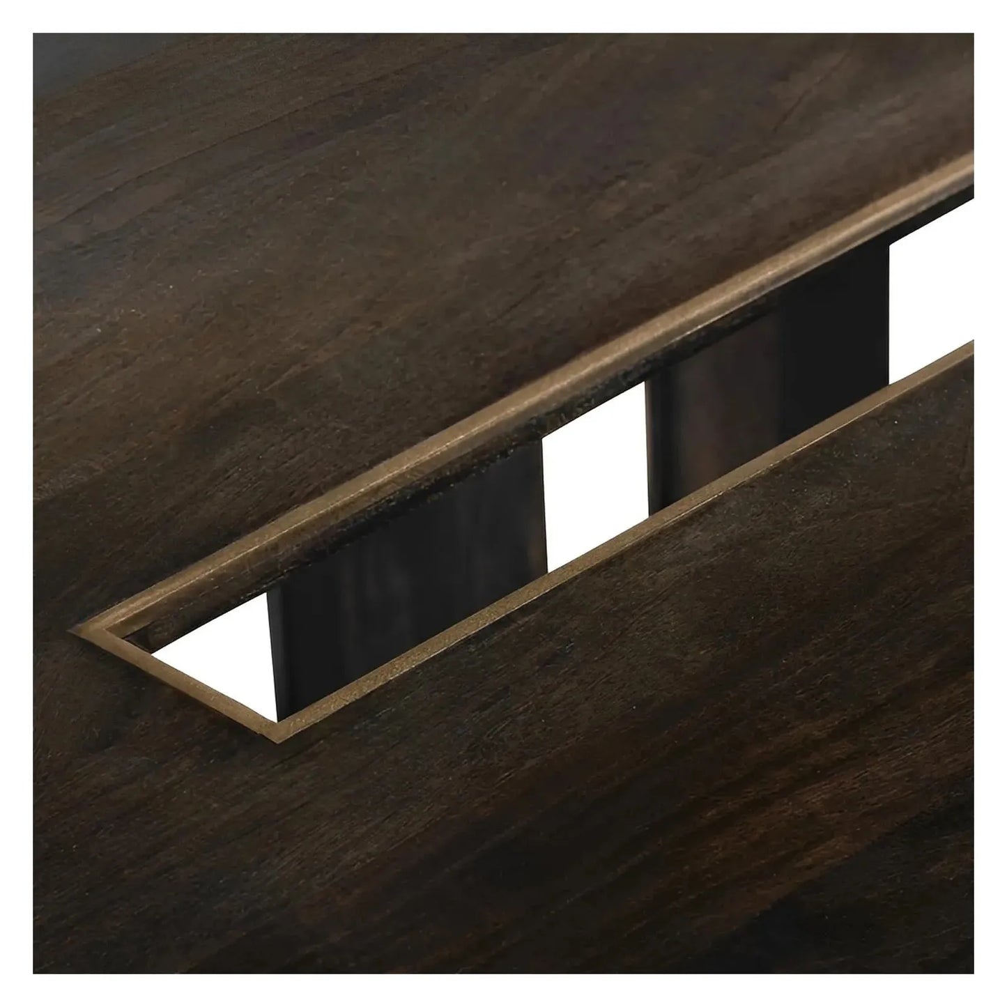 Harrington Modern Inset Panel Cocktail or Coffee Table