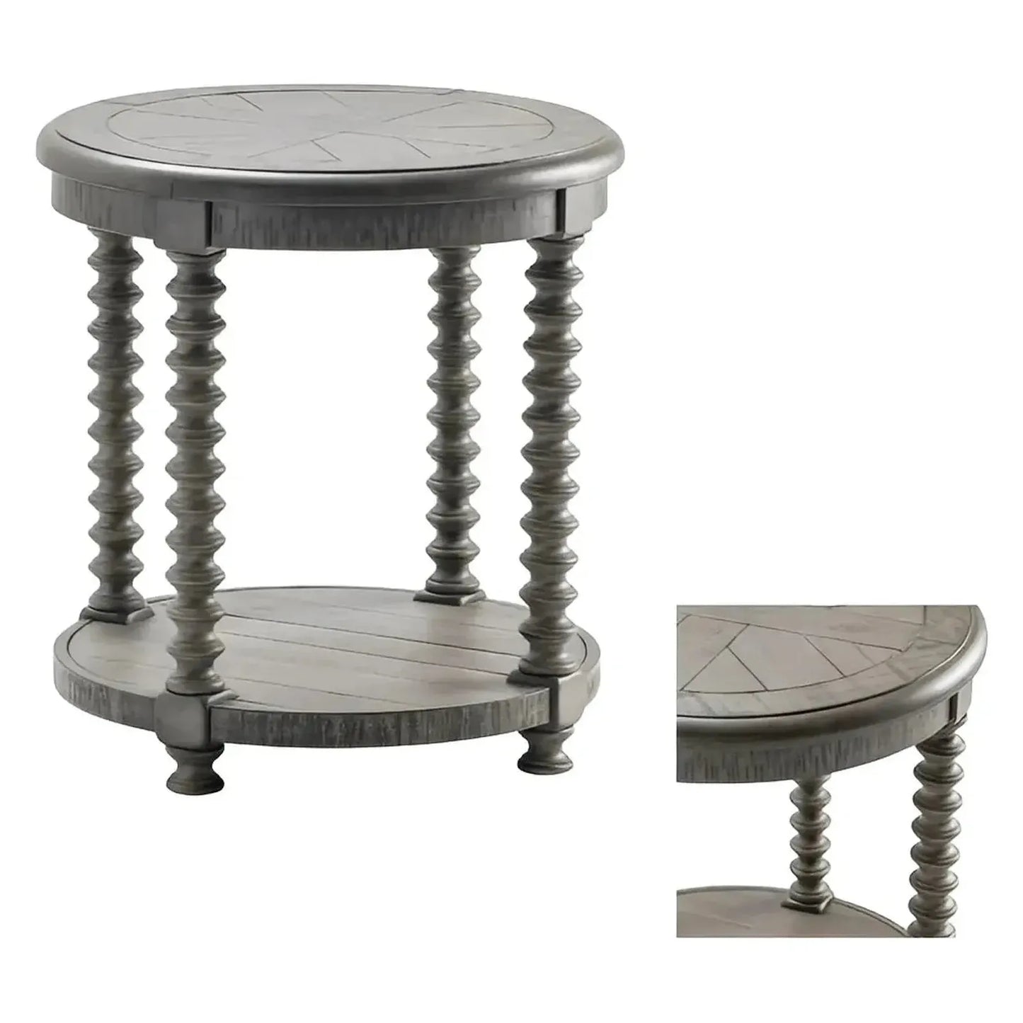 Roxstyn End Table (Set of 2) - Round