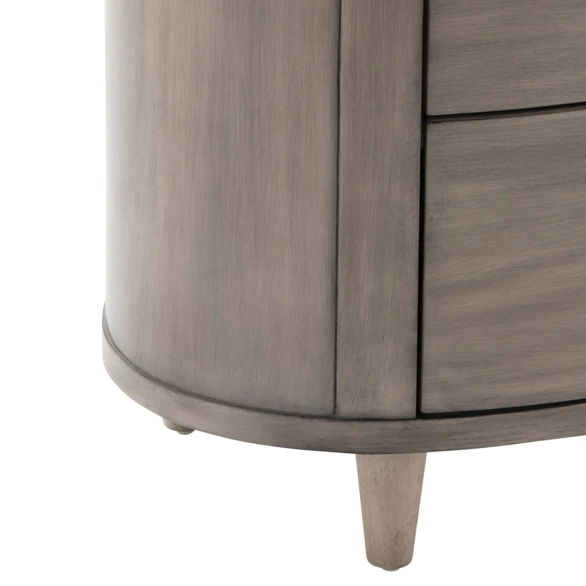 Monhegan Painted Grey Nightstands (2-Pack), Wood, Transitional, tapered legs, solid wood craftsmanship